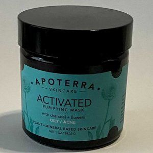 ACTIVATED PURIFYING MASK WITH CHARCOAL + FLOWERS